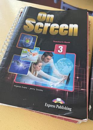 On screen 3 teacher’s book workbook