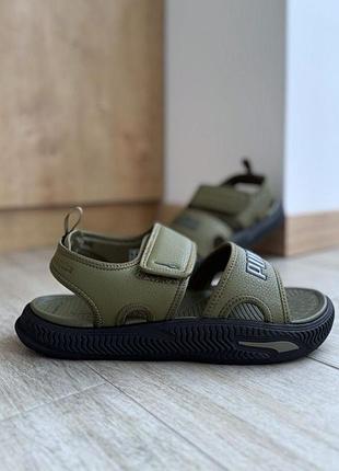 Оригинальные мужские сандалии puma softride pro sandal 395429-05 в новом состоянии из сша