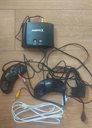 Ігрова приставка sega magistr x б/в в гарному стані