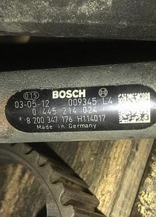 Бу топливная рейка renault 8200347176, 0445214024, trafic, megane, scenic, laguna