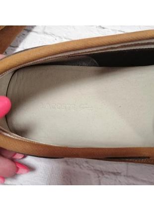 Мокасины lacoste 44 5