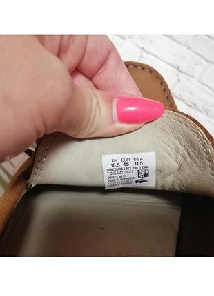 Мокасины lacoste 44 6