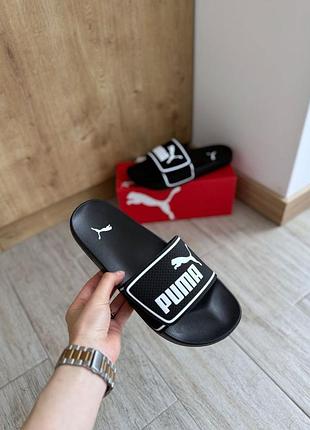 Оригинальные мужские тапки puma leadcat 2.0 v 387515-01 шлепанцы новое состояние из сша