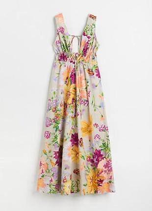 Лляне плаття сарафан h&m