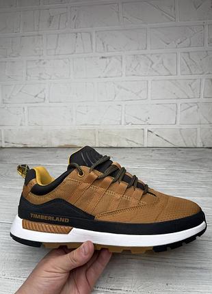 Модные мужские кроссовки timberland euro trekker low mesh