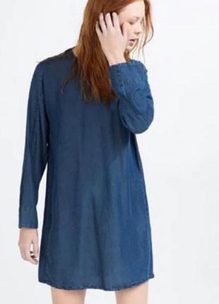 Плаття джинсове бренду zara розмір м