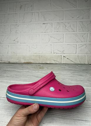 Яркие кроксы crocs m9w11 размер 41-42