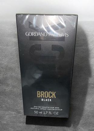 Мужской парфюм gordano parfums brock black (50 мл) — древесно-пряный аромат