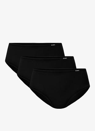 Atlantic жіночі труси класика 3blp 603 xxl, чорний