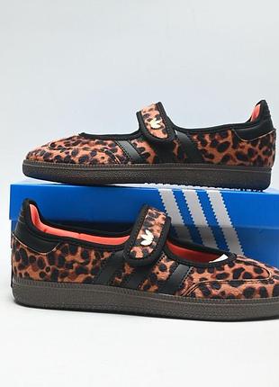 Жіночі adidas samba  jane leopard или adidas x wales bonner samba pony під замовлення🐆🐆🐆