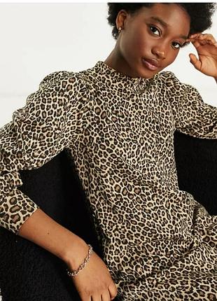 Платье в леопардовый принт от miss selfridge