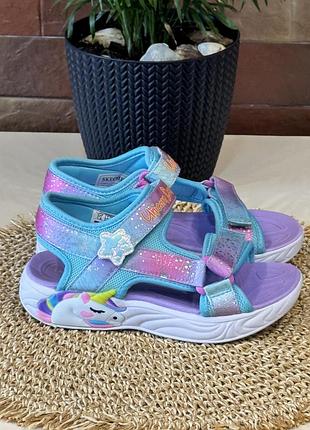 Босоніжки skechers unicorn, розмір 32 (устілка 21 см)