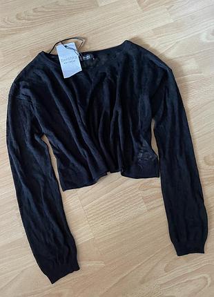 Укороченный лонг bershka