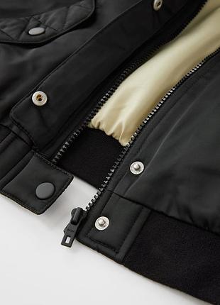 Куртка бомбер zara 3