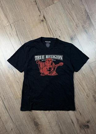 Футболка true religion buddha logo black tee