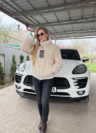 Шикарна норкова шуба , бомбер , нова,  на блискавці ,  хутро nafa