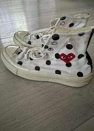 Converse chuck taylor all star 70 у колаборації з comme des garçons
