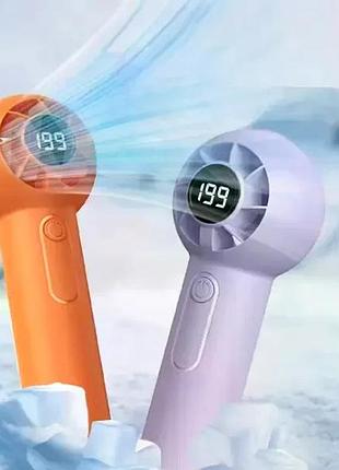 Портативный ручной аккумуляторный вентилятор t-237 с usb-зарядкой мини вентилятор для дома, офиса, прогулок и поездок