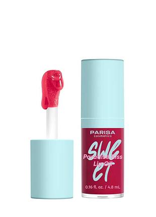 Олія-блиск для губ parisa cosmetics sweet paradise kiss lip oil lo-105 тон 03 strawberry