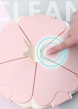 Органайзер для солодощів peach heart shape мінажниця – цукерниця на 5 відсіків