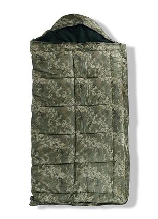 Зимний спальный мешок kiborg "alfa fleece" -20°c пиксель (85x210)