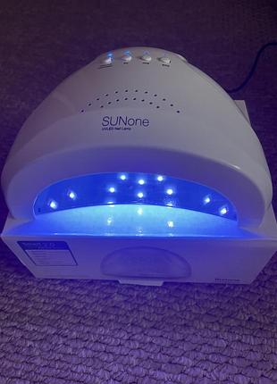 Лампа для маникюра led/uv lamp sun one 2 in 1 48w