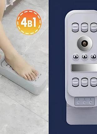 Електромагнітний масажер для стоп 4 в 1 heating therapy 506-2 масажер для ніг heating therapy 506-2