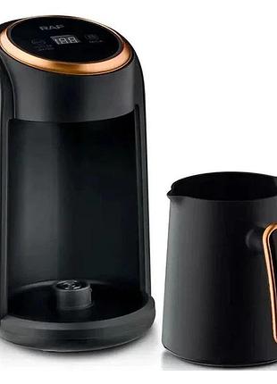 Электрическая турка domotec r-116 300 мл для приготовления кофе дома и кофеварка электрическая domotec r-116 для молотого кофе
