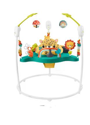 Детский джампер-игровой центр 88616-2 зеленый x-650