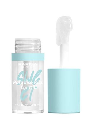 Олія-блиск для губ parisa cosmetics sweet paradise kiss lip oil lo-105 тон 01 crystal