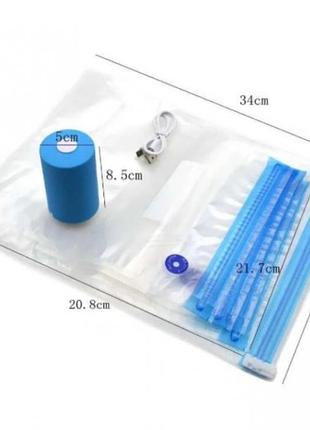 Вакуумний пакувальник для їжі vacuum sealer always fresh побутовий міні вакууматор