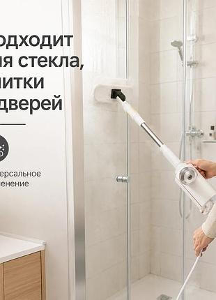 Паровая швабра для пола, плитки, стекла, кухни и ванной с насадками ручной пароочиститель and 232 6 в 1