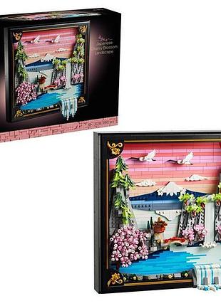 Конструктор lego art японский пейзаж с цветом сакуры 1892 детали ( 31218 )