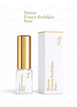 Парфумована вода мініатюра kurky maison francis kurkdjian 5 мл