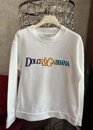 Дитячий світшот kids  dolce & gabbana дольче, в ідеальному стані, 7-8 років