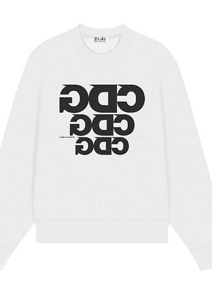 Мужской свитшот comme des garçons