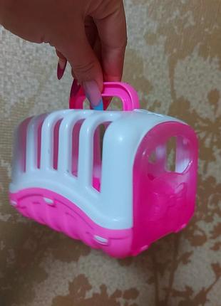 Переноска для тварин дитяча  barbie my first pet від dolu