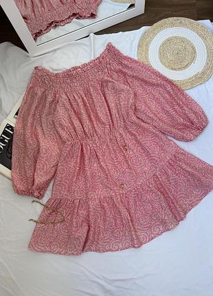 Роскошное платье на плече от h&amp;m