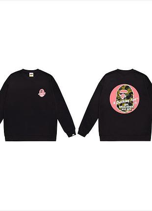 Мужской свитшот stussy x bape xl