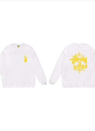 Мужской свитшот stussy x bape xl