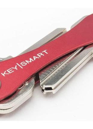 Компактний тримач для ключів keysmart ks019 -red-gft
