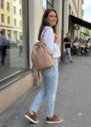 Шкіряний рюкзак gucci