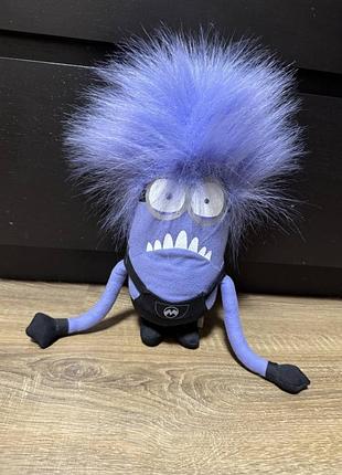 М'яка іграшка злий фіолетовий міньйон (evil minion)