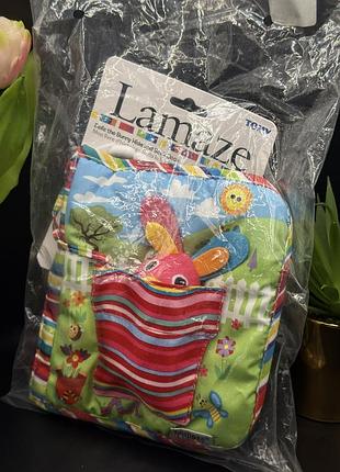Розвиваюча мʼяка книжечка від lamaze