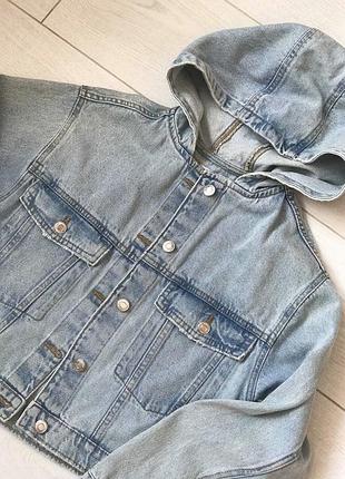 Джинсовий піджак бу zara оригінал