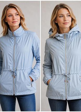 💙 легкая ветровка fuchs schmitt thermofleece | нежно-голубая | размер s (36)