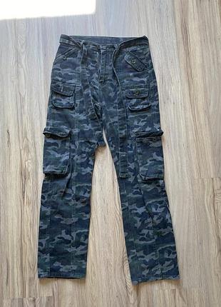 Military style/військовий принт карго брюки