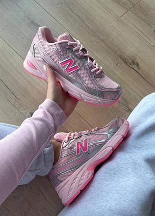 New balance 740 atmos pink/нью беленс 740 розовые 36 37 38 39 40 41