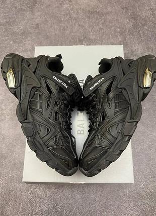 Balenciaga track 2.0 black gold/баленсиага траки 2.0 чёрные с золотым 39 40 41 42 43 44 45