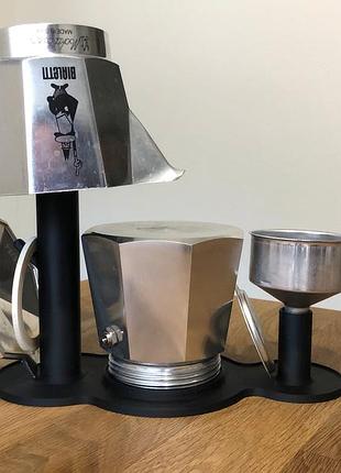 Bialetti підставка-сушарка для гейзерної кавоварки  та інший мока